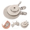Toddmomy 6pcs tools metal targets for shooting for practice training