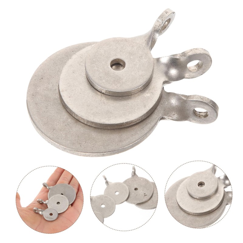Toddmomy 6pcs tools metal targets for shooting for practice training