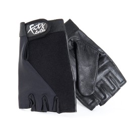 Kozee Komforts Fitz Leica Wheelchair Leather Pushing Gloves - Medium