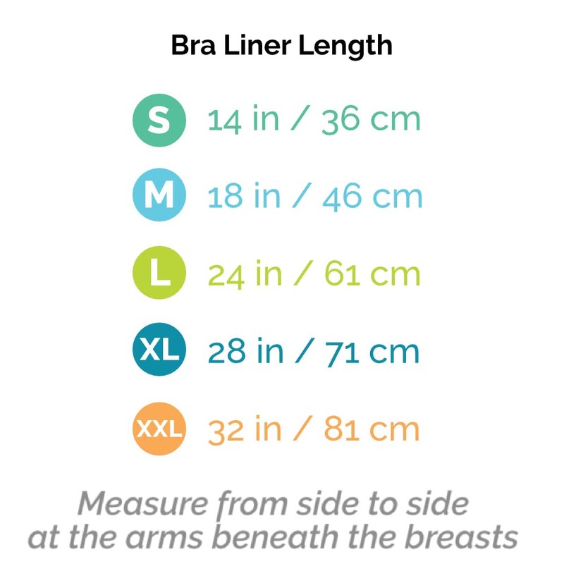 Bamboo Bra Liner 3-Pack Medium White by More of Me