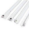 Laurey 10516 - White Bottom Mount Euro -Drawer Slide -