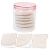 ORFOFE Loofah Pads Round Face Buffer Makeup Remover Facial Wash