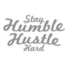 Applicable Pun Stay Humble Hustle Hard - Vinyl Decal for