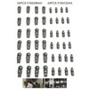 24Pcs Rocker Arms Lifters Valve Gaskets Kit For 2011-2021 3.6L