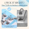 BEYELIAN Lash Clusters Soft Cluster Eyelash Extensions Ultra-Thin Flat Wispy