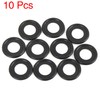 X AUTOHAUX 10pcs M12 Rubber Oil Drain Plug Washers Seals