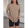 Trendy Queen Womens Oversized Long Sleeve T Shirts 2025 Basic