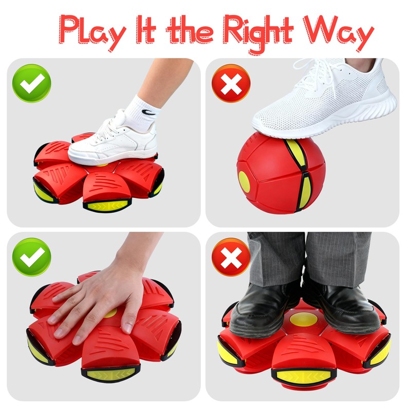 Magic Metaball, Magic Bouncing Ball, Magic Flying Saucer Interactive Pop