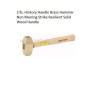 Pittsburgh Professional 2 lb. Hickory Handle Brass Hammer Non Marring