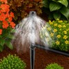 FULAIERGD 10 Pack Sprinkler Bubbler Heads Adjustable Water Flow Mushroom