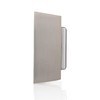 Byron DBW-21036 Universal Doorbell Button Metal Backlit Bi-Wire Installation, Brushed