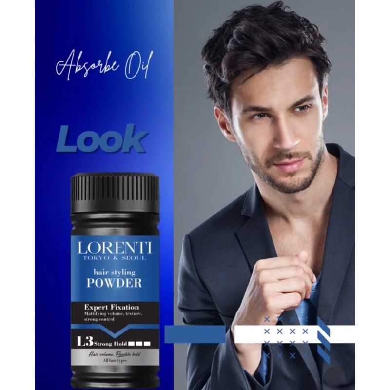 Lorenti Hair Styling Powder Wax L3 | Intense Volume |
