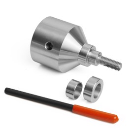 Bottle Stopper Chuck for use with 3/8" x 16tpi Bottle Stoppers with 1"x8TPI thread for lathe
