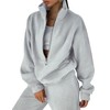 Eisctnd Womens Fleece 2 Piece Sweatsuit Lounge Set Long Sleeve