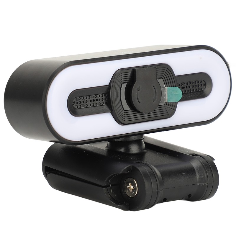 4K Webcam Built in Microphone Super Bright Fill Light Auto