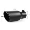 A-KARCK Exhaust Tip 3.5 Inch Inlet, 3.5" Inlet 5" Outlet