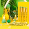 Docolor - Set De 14 Brochas Tropical Para Maquillaje