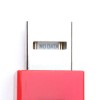 PortaPow USB Data Blocker (Red 2 Pack) - Protect Against