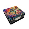 Caroline's Treasures Colorful Iris PU Leather Note Paper Holder with