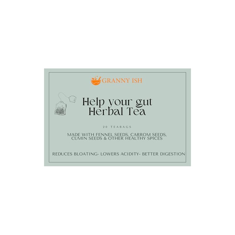 Help Your Gut Herbal Tea- Helps reduce bloating, better digestion