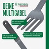 Chefkoch Plastic Multi Fork - Kitchen Fork with Ergonomic Soft