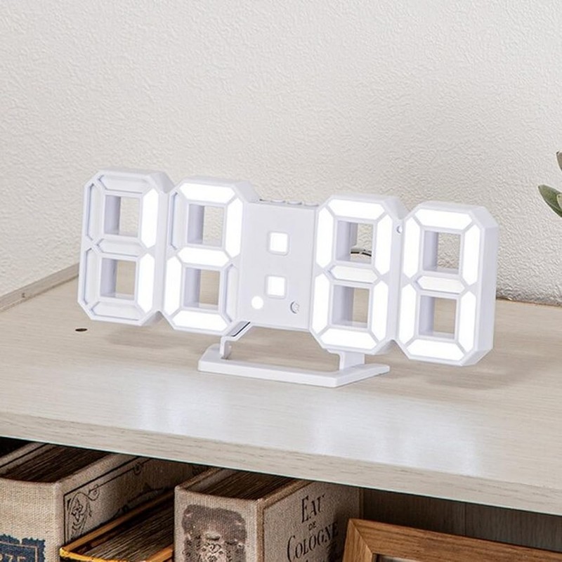 Nitori 002SL NITORI 8172749 3D Letter LED Digital Clock