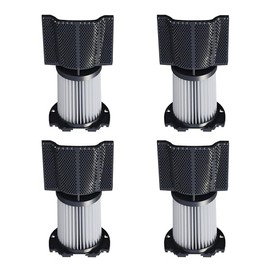 PROMOMO H13-Class HEPA Filters(4 Pack) - for PROMOMO Handheld Vacuum- Washable (Recommended Replacement Frequency: 6-8 Months)