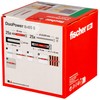 Fischer DuoPower 8 x 65 S, Powerful Universal Plug with