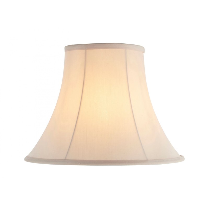 Endon CARRIE Cream Round Bell Lamp Shade- 14 inch