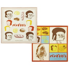 Skater KB4WN-A Bento Cloth Lunch Cloth for Kids, Set of 2, Made in Japan