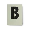 Dovetails Vintage Big Letter B Stencil 120 mm tall Modern