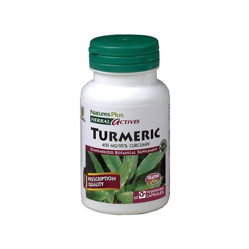 Nature's Plus Turmeric 400 mg 60 veg.caps
