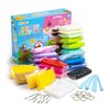 abeec Air Dry Clay Kit for Kids - 24 Colours