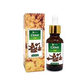 Clove Oil (Syzygium aromaticum) 100% Pure & Natural Undiluted Uncut Essential Premium Aromatherapy Oil - 15ml with Dropper
