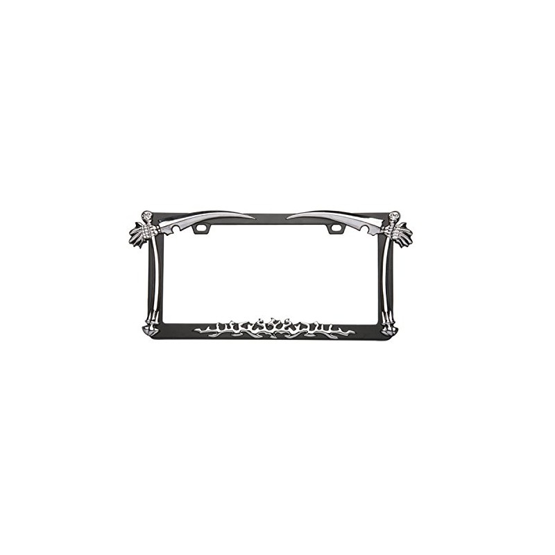 Pilot Automotive WL707-C 'Double Sword with Fire' License Plate Frame