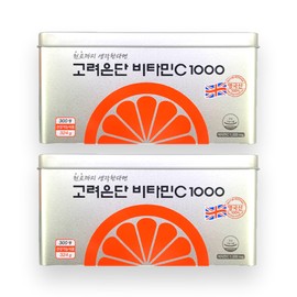 Korea Eundan Vitamin C 1000 300 tablets x 2 / 고려은단 비타민C 1000 300정x2개