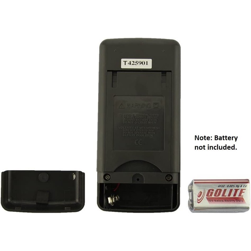 BW Digital Thermometer 2 Way K-Type Sensor Temperature Probe, Dual