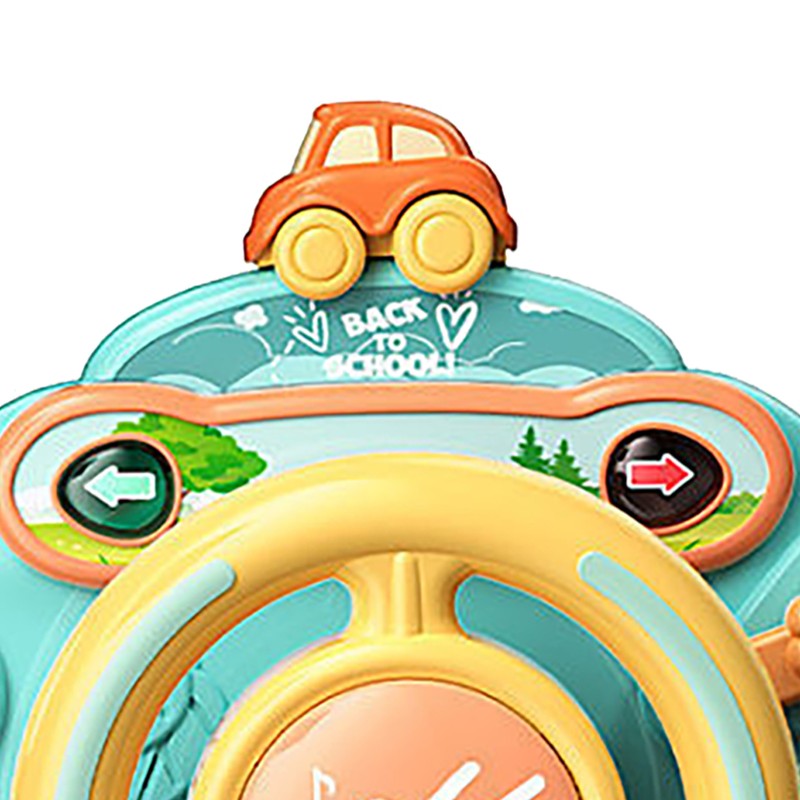 Simulation Steering Wheel Toy Interactive Educational Cute Ideal Gift Car