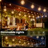 RTTY 200FT Outdoor String Lights Expandable System with 100 G40