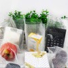 100Pcs Clear Bubble Cushioning Wrap Self-Seal Bubble Pouch Bags for