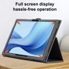 Haofun Case Compatible with Teclast T65 Max, Ultra Thin PU,