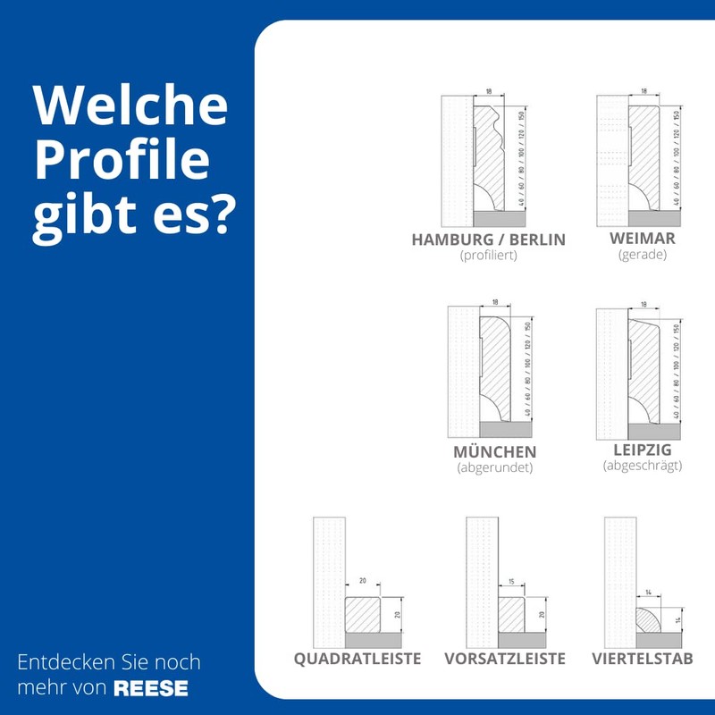 Universal Skirting Board Corner Tower MDF White (without Bevel) 105