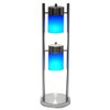 Ore International 3031TB-A 2-Light Adjustable Table Lamp, Blue