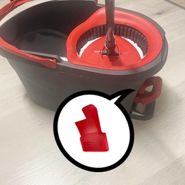 JILINWEI Replacement Pedal for O-Cedar Spin Mop Bucket, Heavy Duty Replacement Pedal Replacement Parts for OCedar Mop Bucket,Red