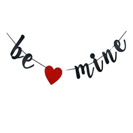 Be Mine Banner -Valentine's Day Decorations ,Wedding，Engagement， Valentines Photo Props , Valentines Decor