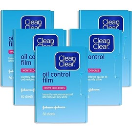 Láminas limpias y transparentes para absorber aceite, pack 0f 5
