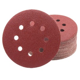 Professional Sanding Discs │ Pack of 25 │ 8-Hole │ Diameter 125 mm │ Grit 40 │ for Random Orbital Sanders │ Sanding Sheets │ Sandpaper │ Sanding Pads