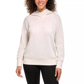 Marc New York Women's Textured Hoodie, White, XS