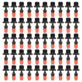 50pcs G1/2 Male Thread Misting Spray Nozzle Adjustable Water Spray Head Atomizing Nozzle for Garden Irrigation