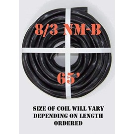 8/3 NM-B x 65' Non-Metallic Electrical Cable